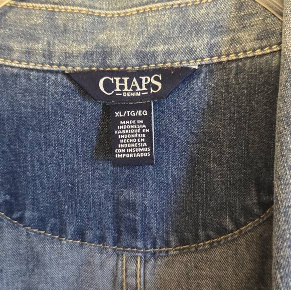 Chaps.  DENIM Jacket.       172 - Picture 4 of 5